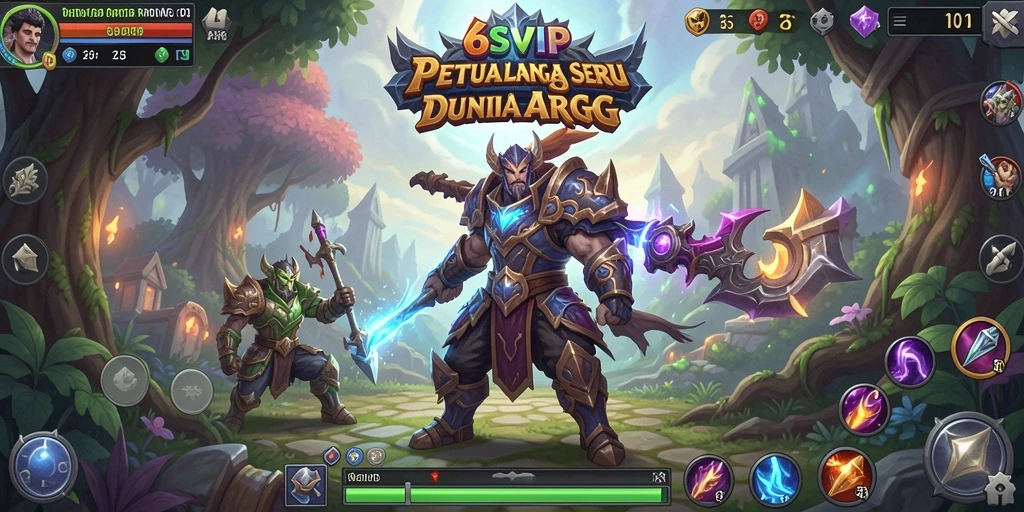 Tampilan menarik dari gameplay ARPG di 6SVIP.