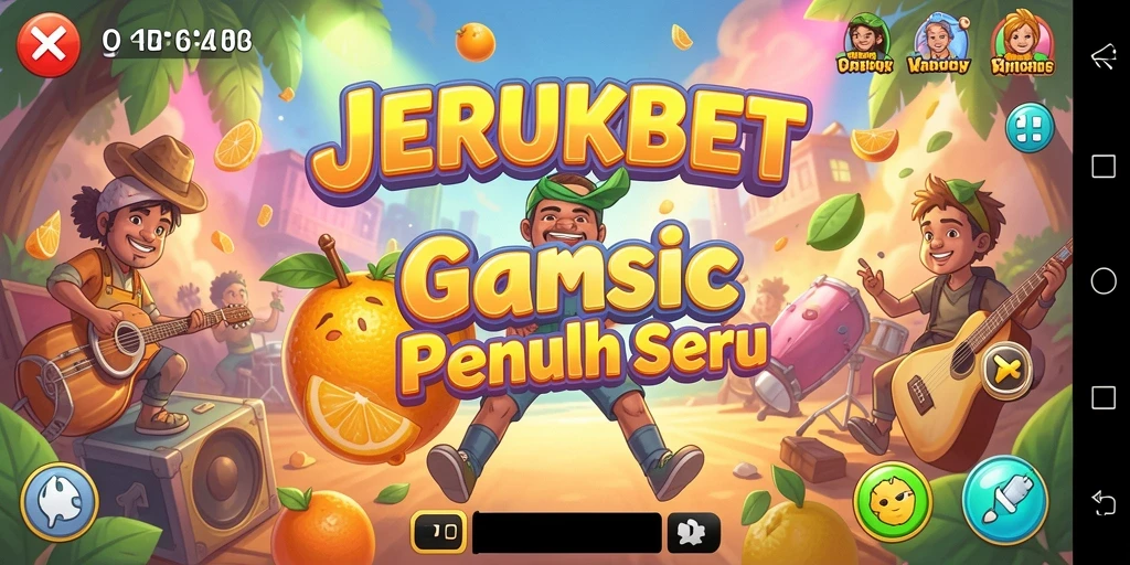 Tampilan gameplay JERUKBET yang menarik dan seru.