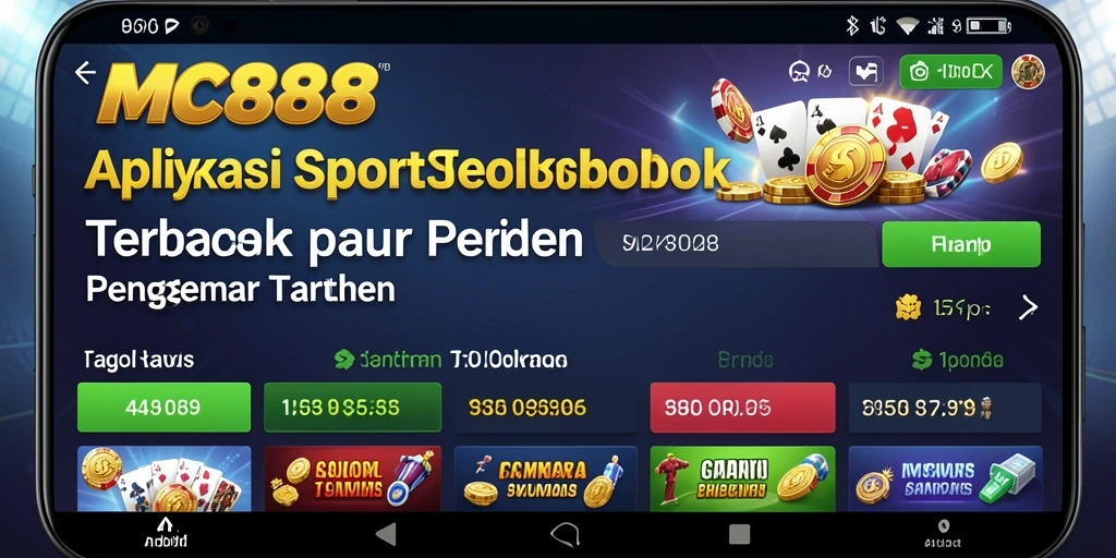 Tampilan menarik dari gameplay Sportsbook di MC888.