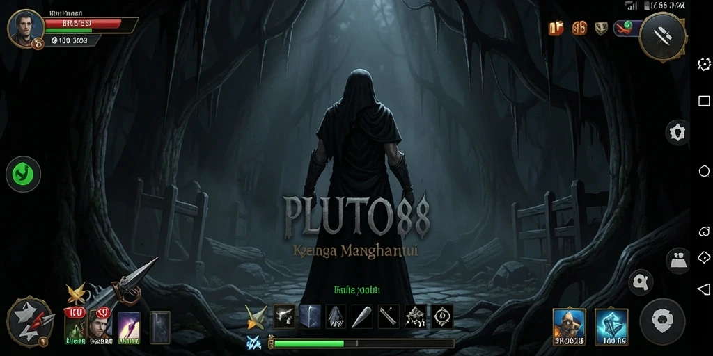 Gameplay menyeramkan di dunia kegelapan PLUTO88.