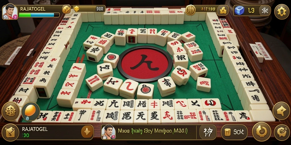 Tangkapan layar utama RAJATOGEL menampilkan keseruan bermain Mahjong.